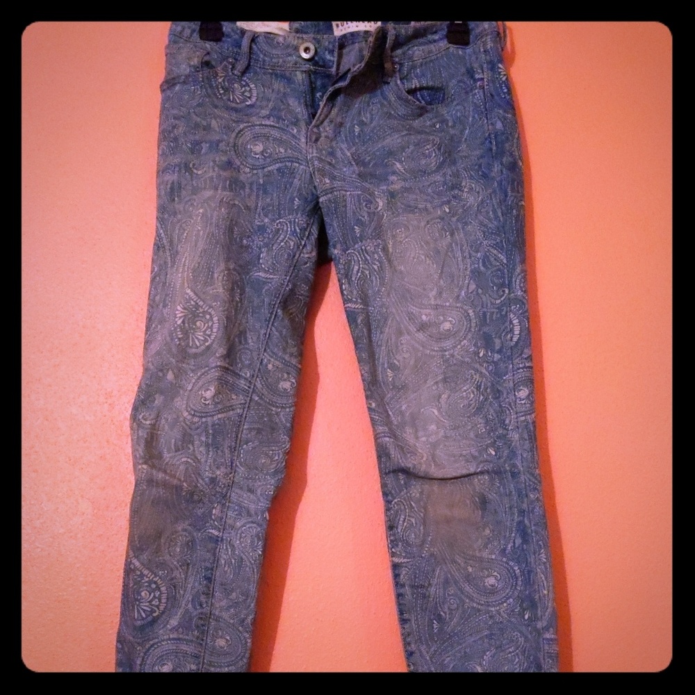 Bullhead Paisley Denim Jeans👖